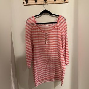 J. Crew bathing suit coverup.